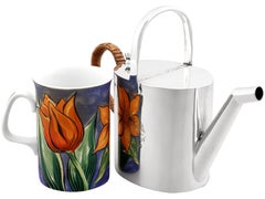 Antique Edwardian Sterling Silver Watering Can (1908)