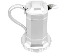 Antique Edwardian Sterling Silver Wine Flagon (1903)