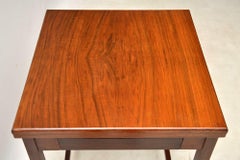 Antique Edwardian Walnut Games Table