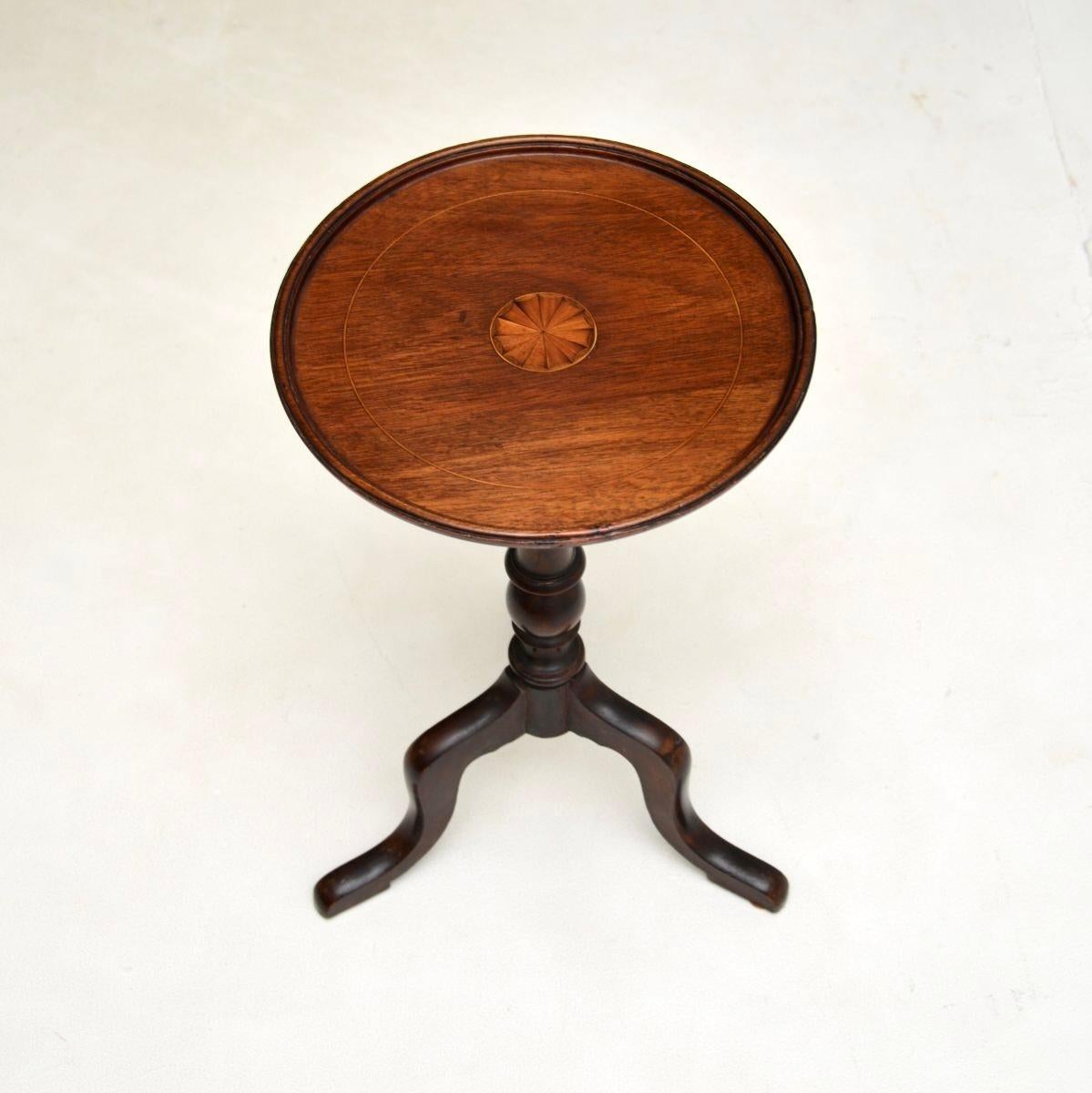 British Antique Edwardian Wine Table For Sale