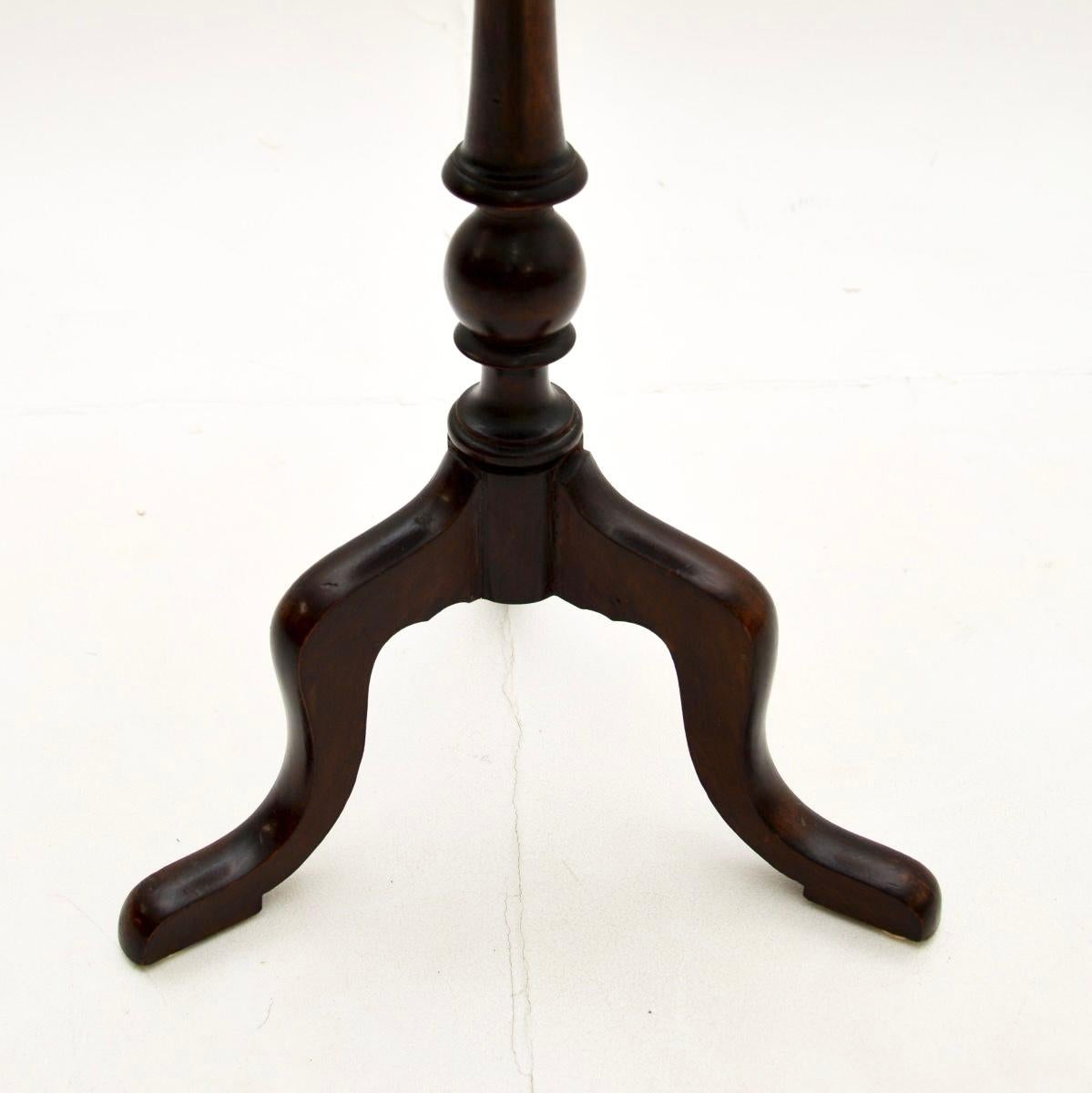 Wood Antique Edwardian Wine Table For Sale