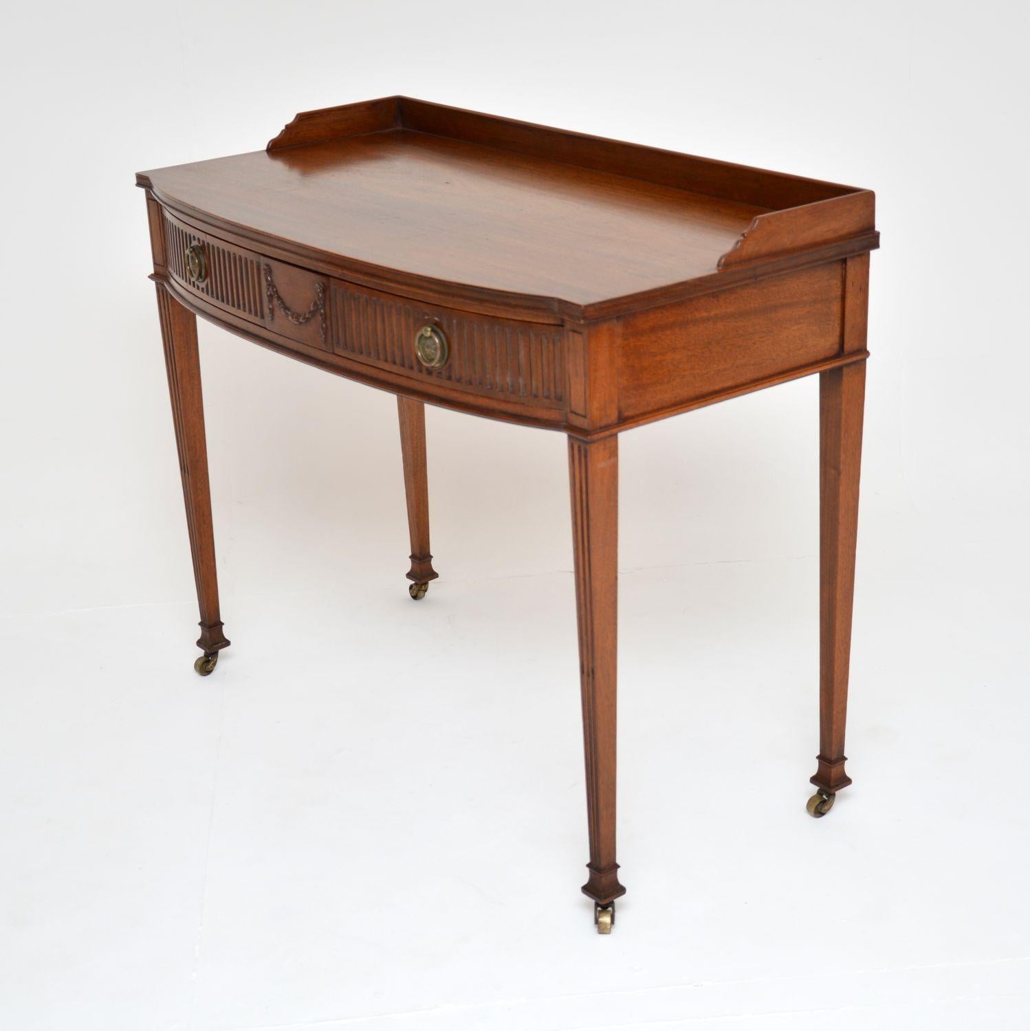 Antique Edwardian Writing Table / Desk 5