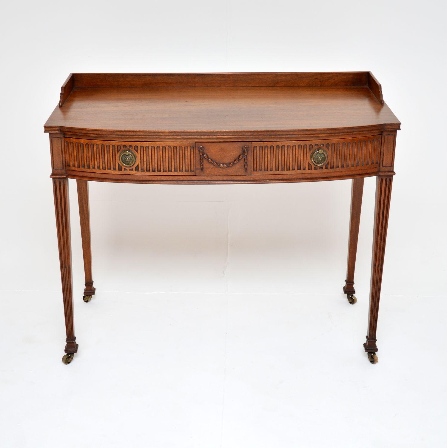 English Antique Edwardian Writing Table / Desk