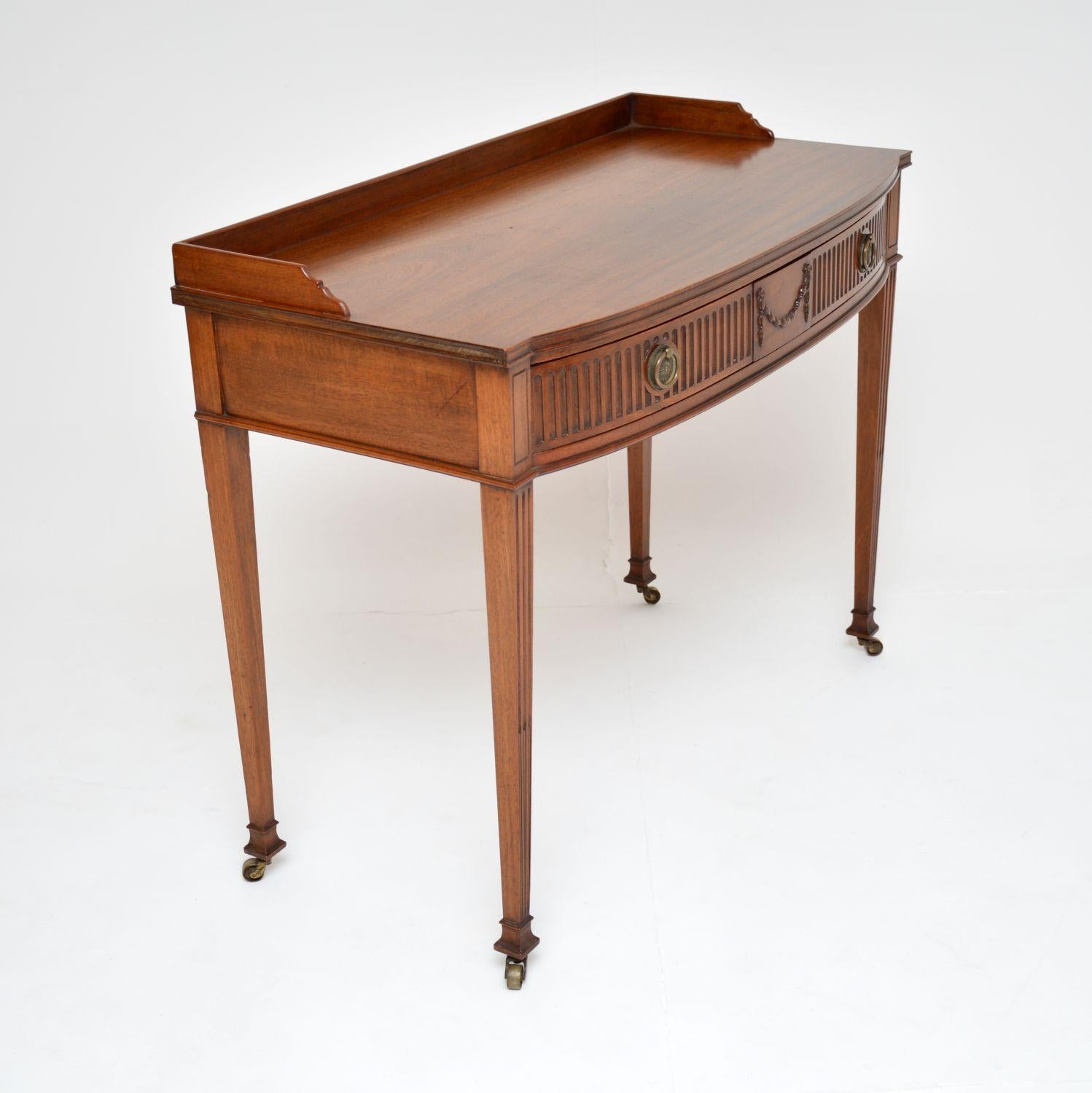 Antique Edwardian Writing Table / Desk 3