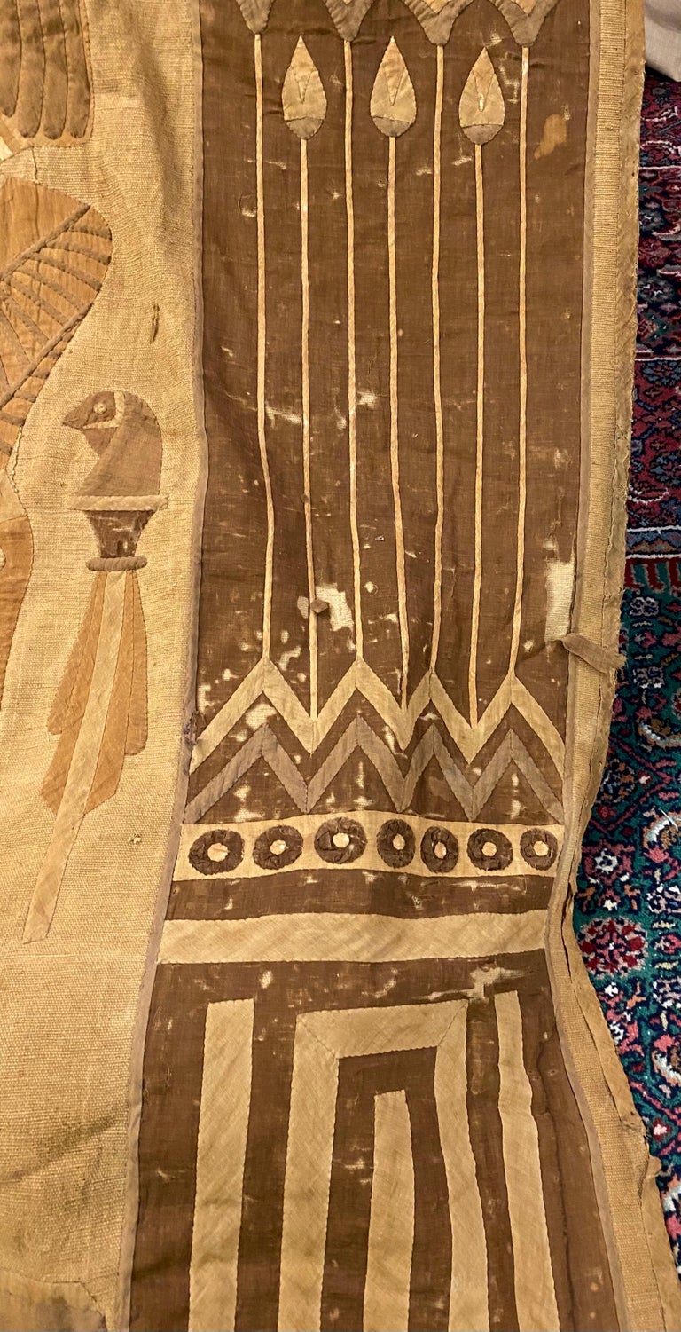 Antique Egyptian French Textile Tapestry For Sale at 1stDibs