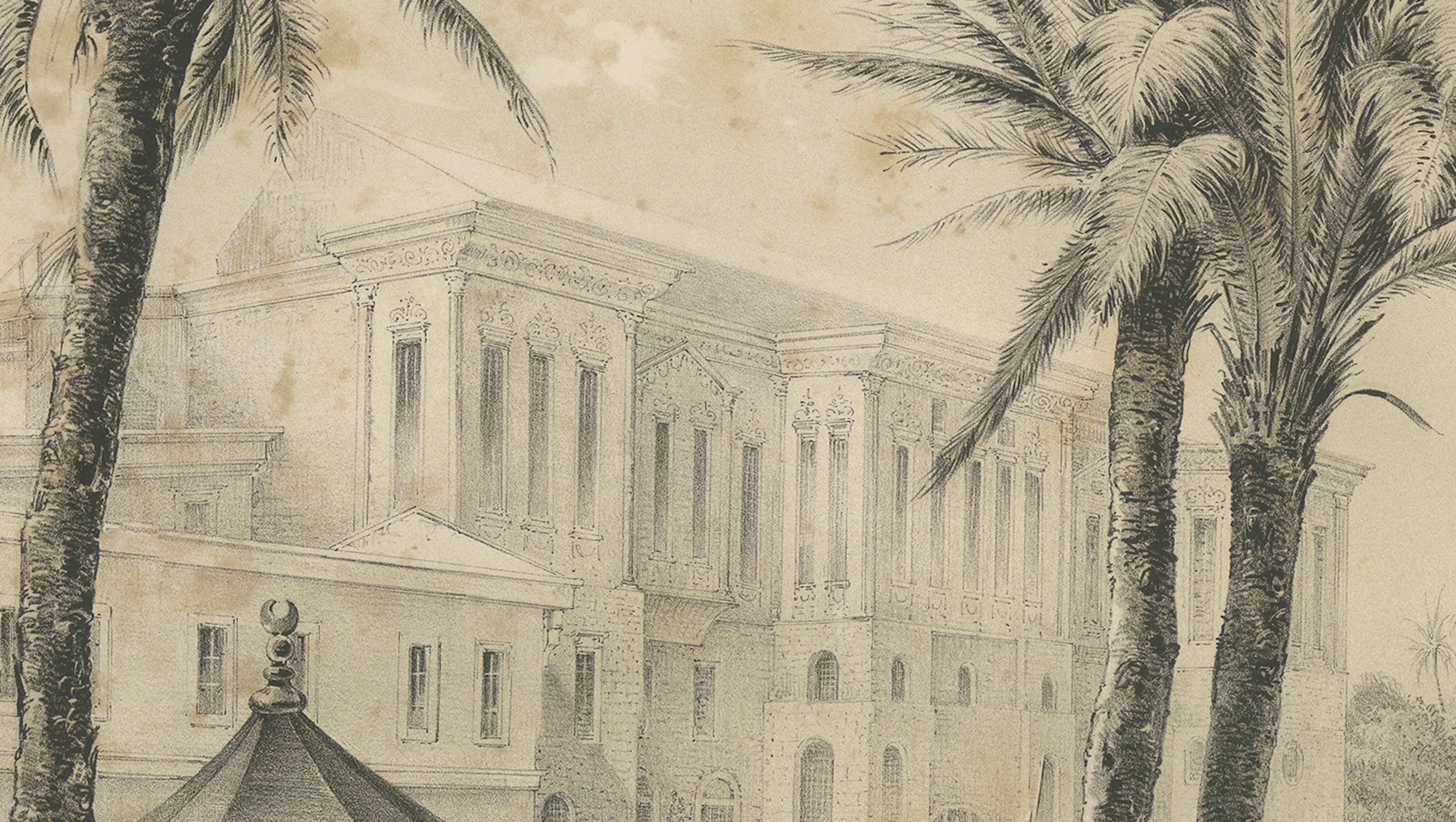 Antike ägyptische Infanterie-Garde-Szene aus Maximilian in Bayern, 1846 im Angebot 1