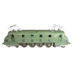 Antique Electric Locomotive Toy from France SNCF