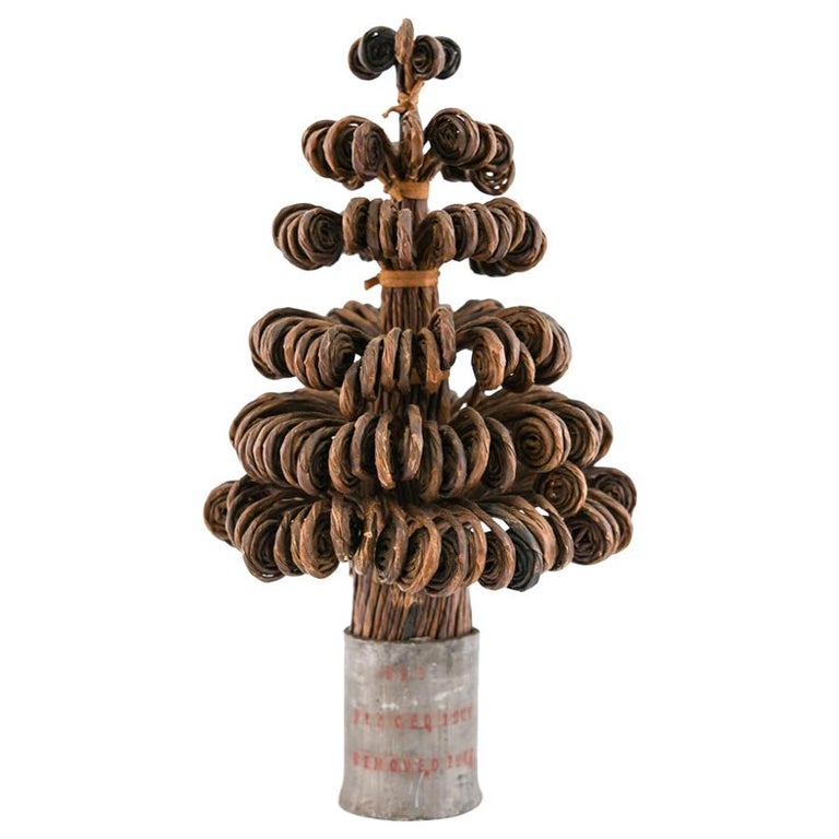 Antique Electrical Wire Cable Tree Sculpture at 1stDibs