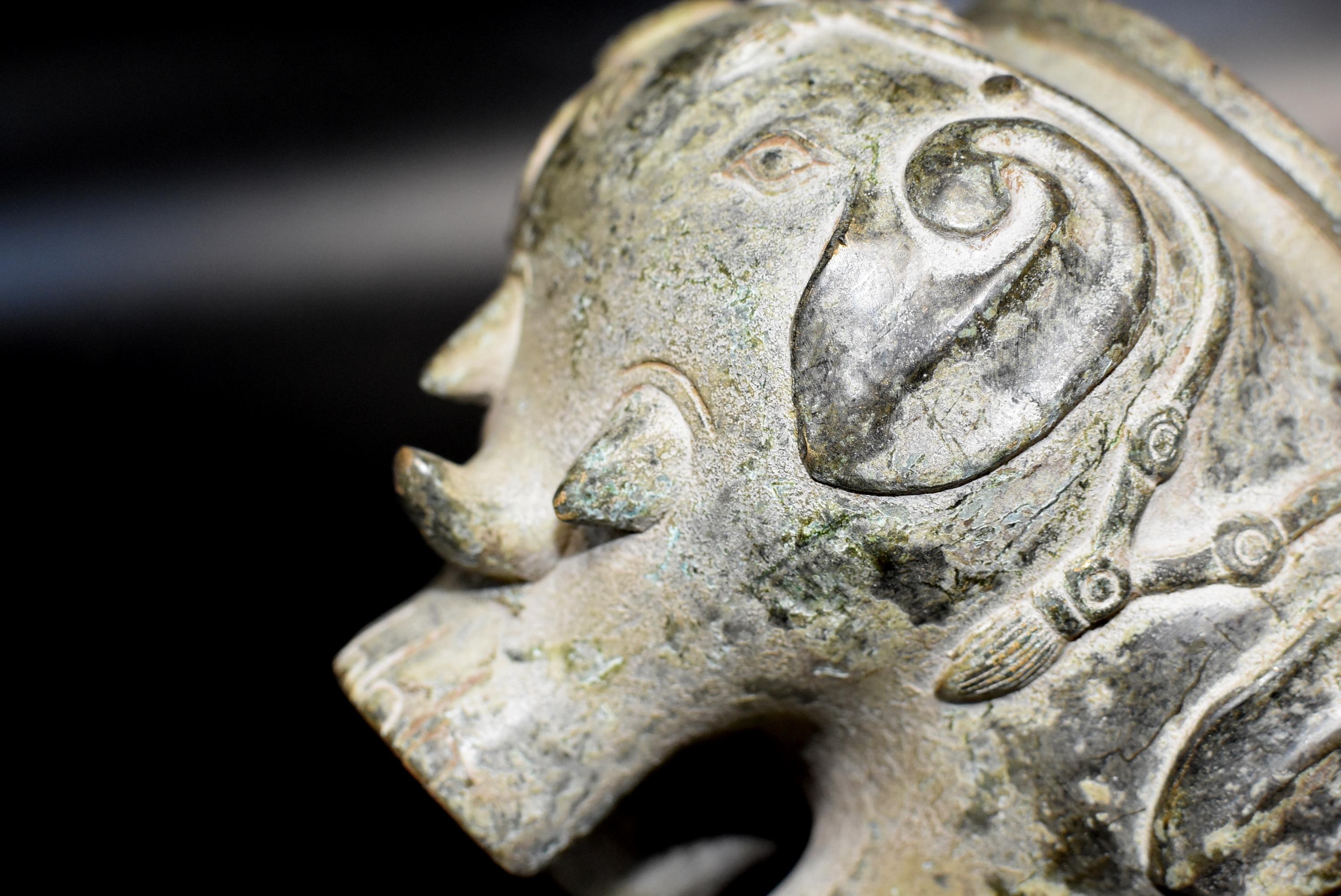 Elephant Bronze Incense Burner 8