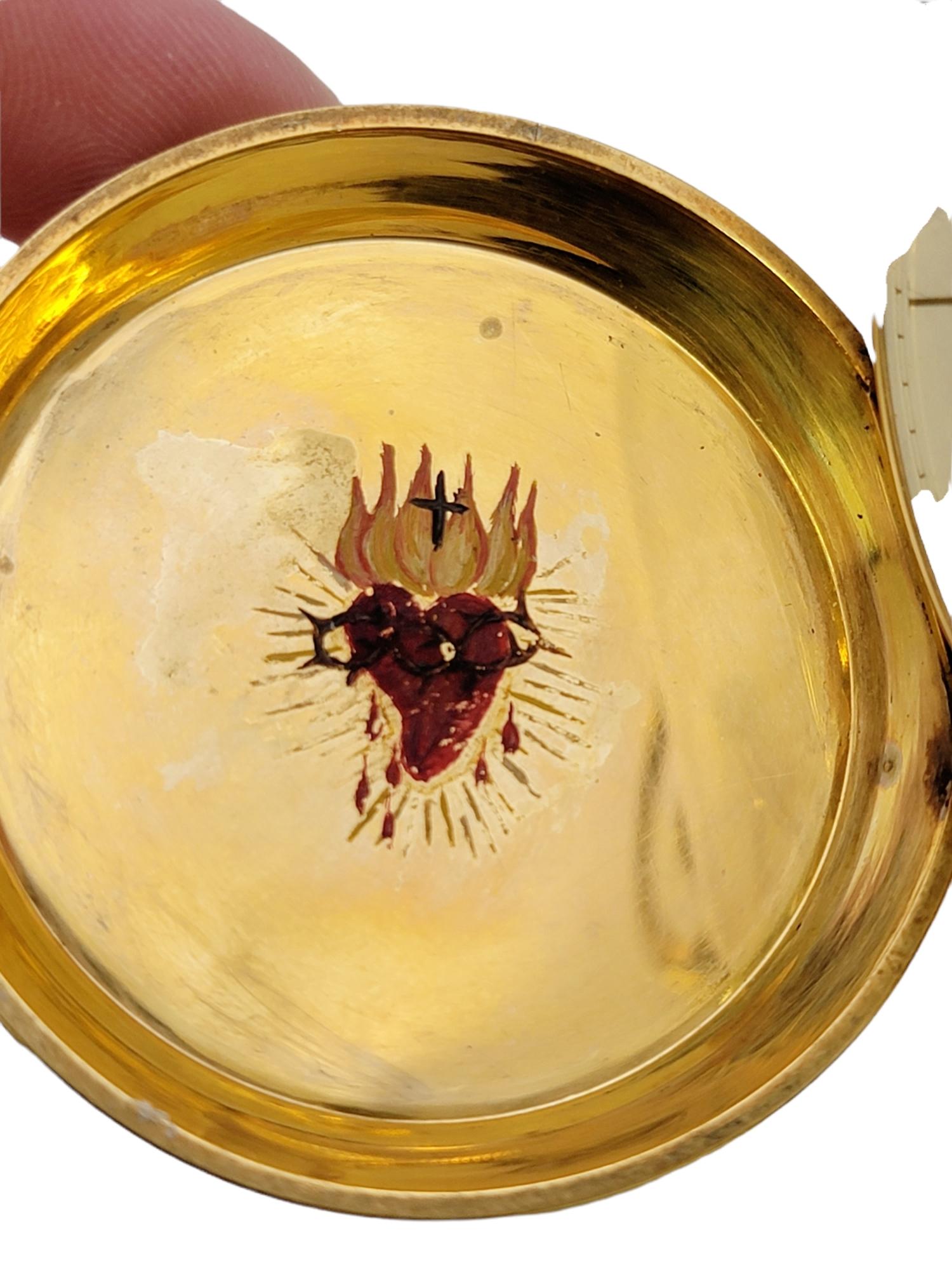 Antique Elgin 18 Karat Yellow Gold Pocket Watch with Hunter Case Circa 1881 5