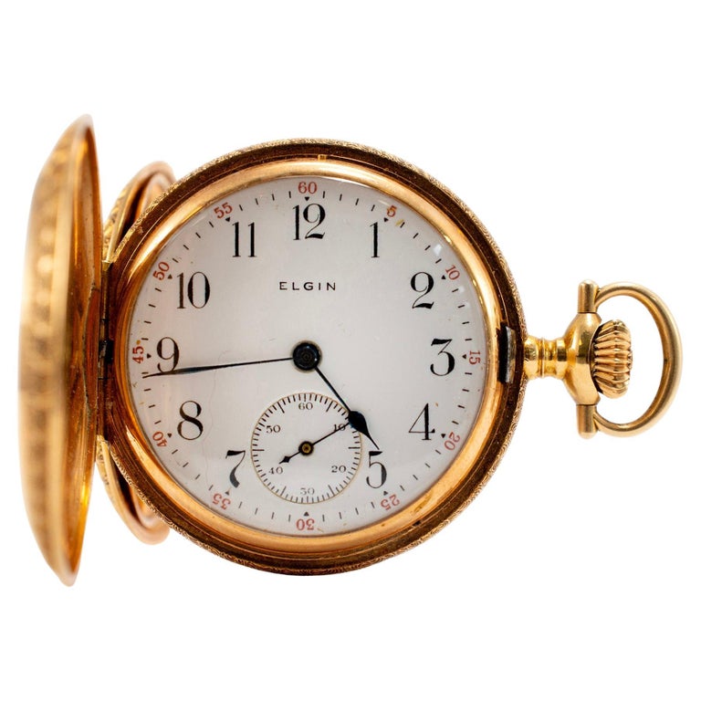 Reloj Antiguo Reloj Elgin Oro 14k Precio Antiguo Reloj De Bolsillo