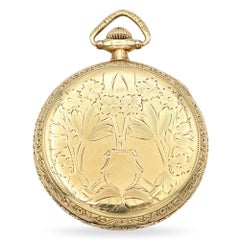 Antique Elgin B.W. Raymond 14k Gold Filled 19 Jewels Pocket Watch
