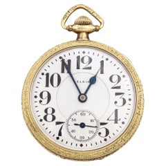 Antique Elgin B.W. Raymond 14k Gold Filled 19 Jewels Pocket Watch