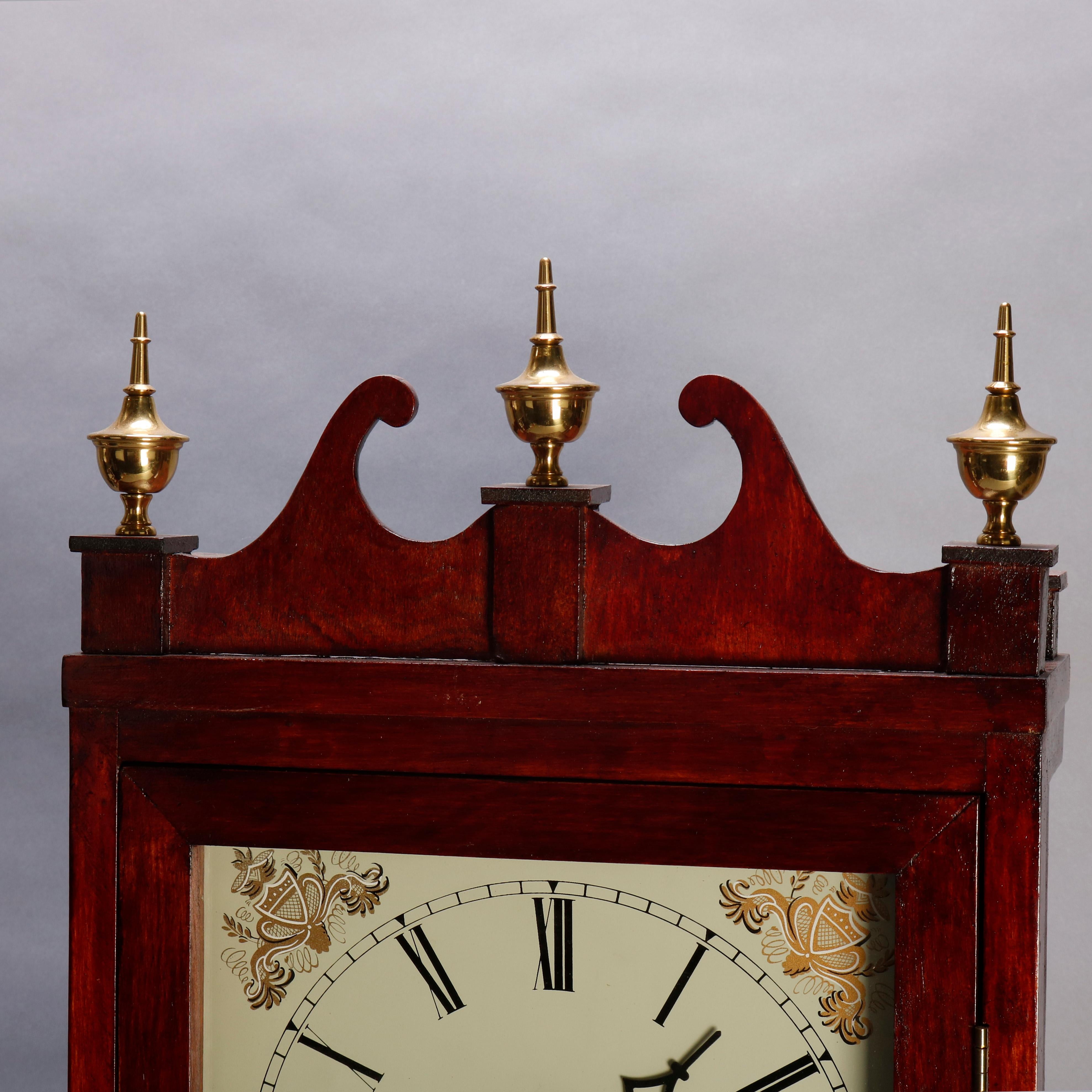 Antique Eli Terry School Pillar & Scroll Mantel Clock, 20th Century 4