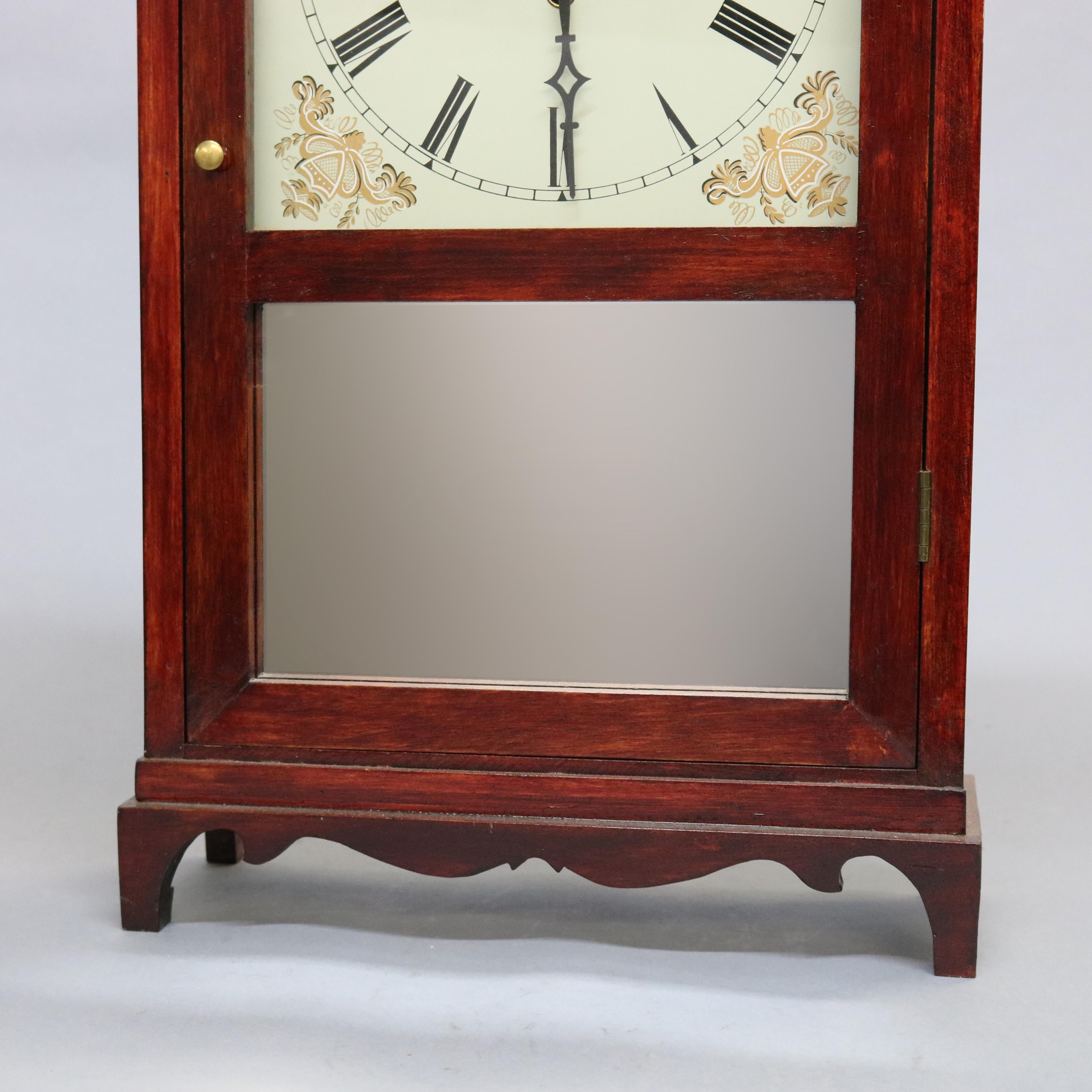 Antique Eli Terry School Pillar & Scroll Mantel Clock, 20th Century 5