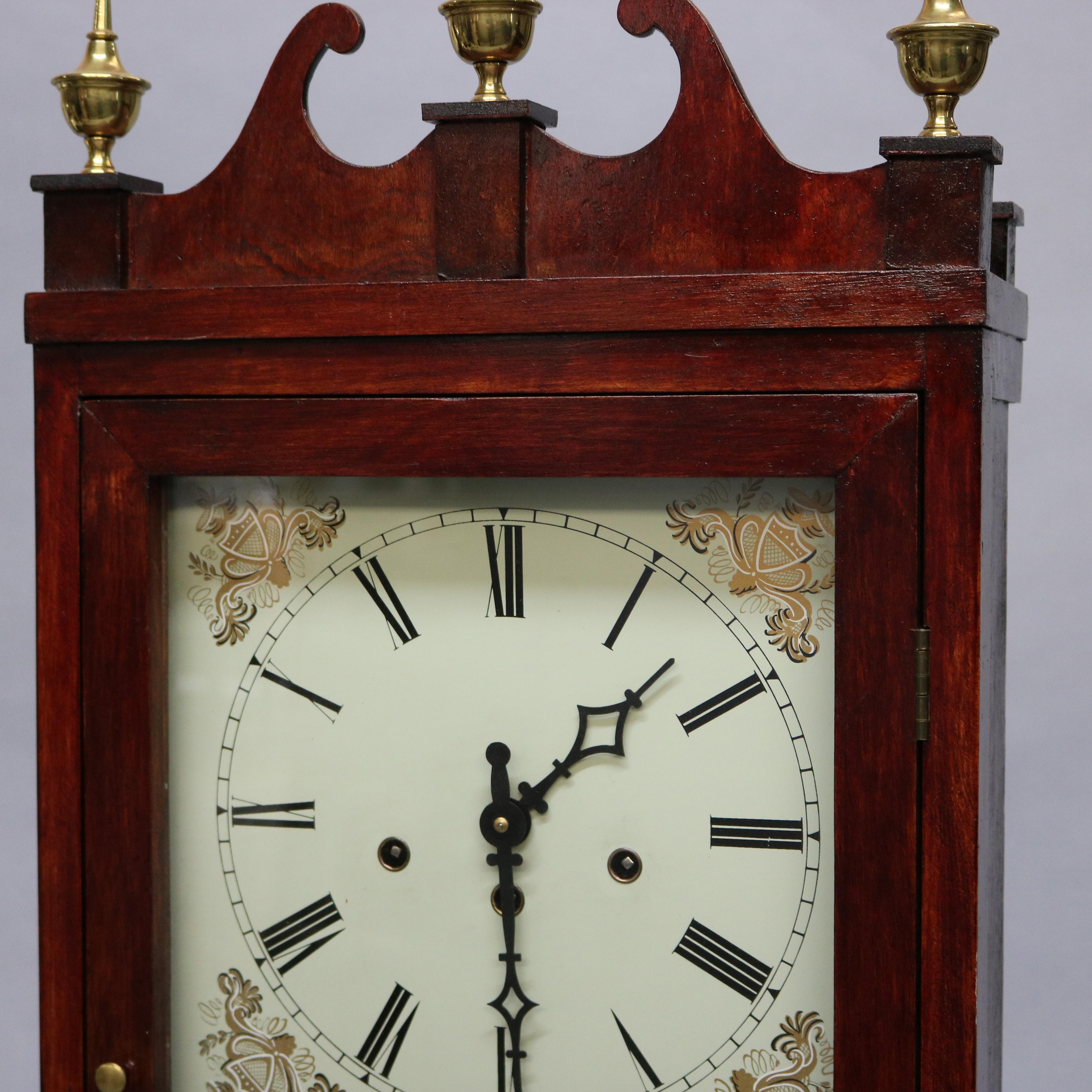 Antique Eli Terry School Pillar & Scroll Mantel Clock, 20th Century 1