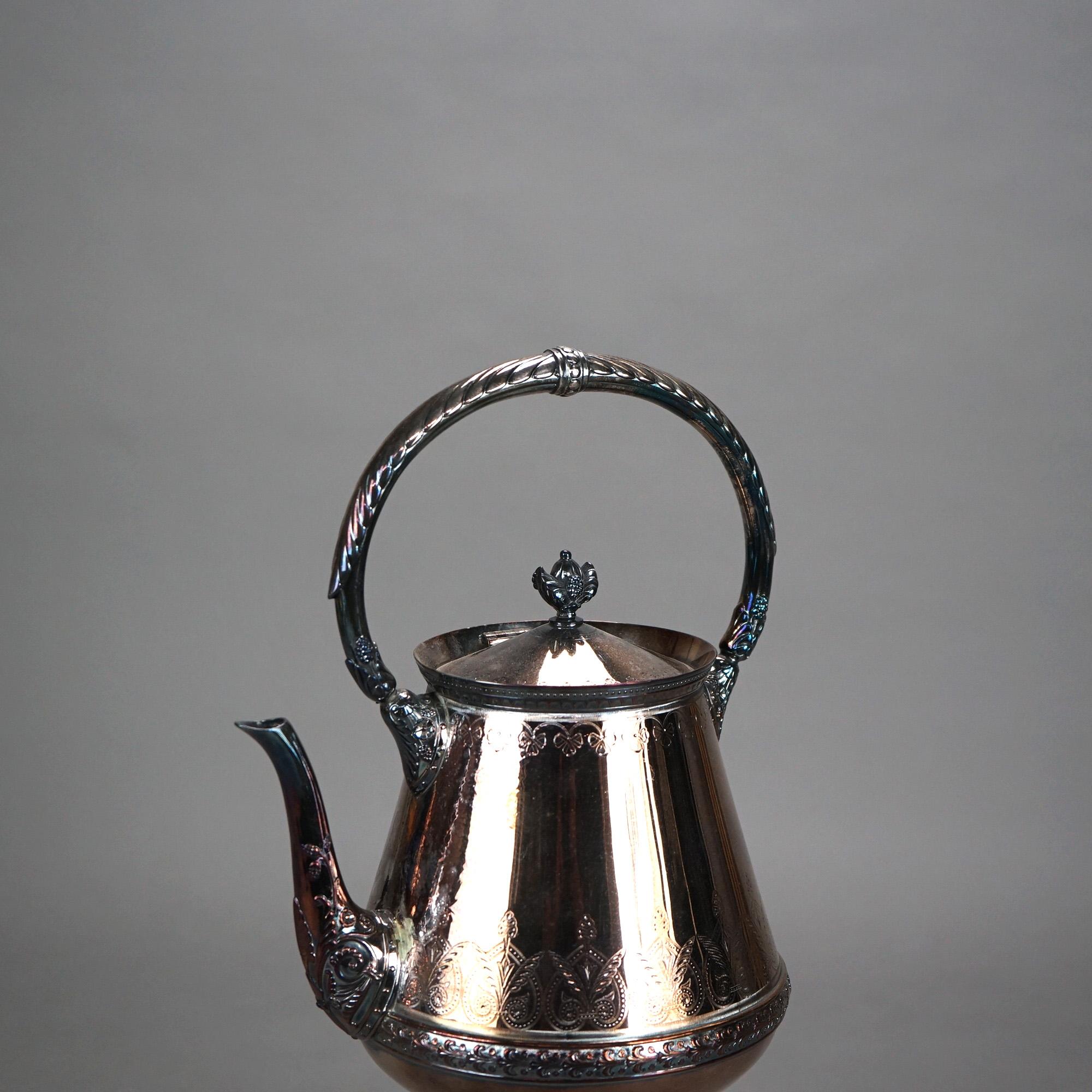 Ancienne théière Elkington en métal argenté C1890

Dimensions - 16,5 