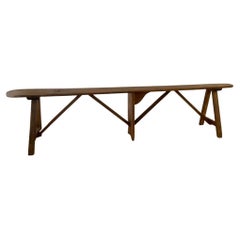 Banc en orme