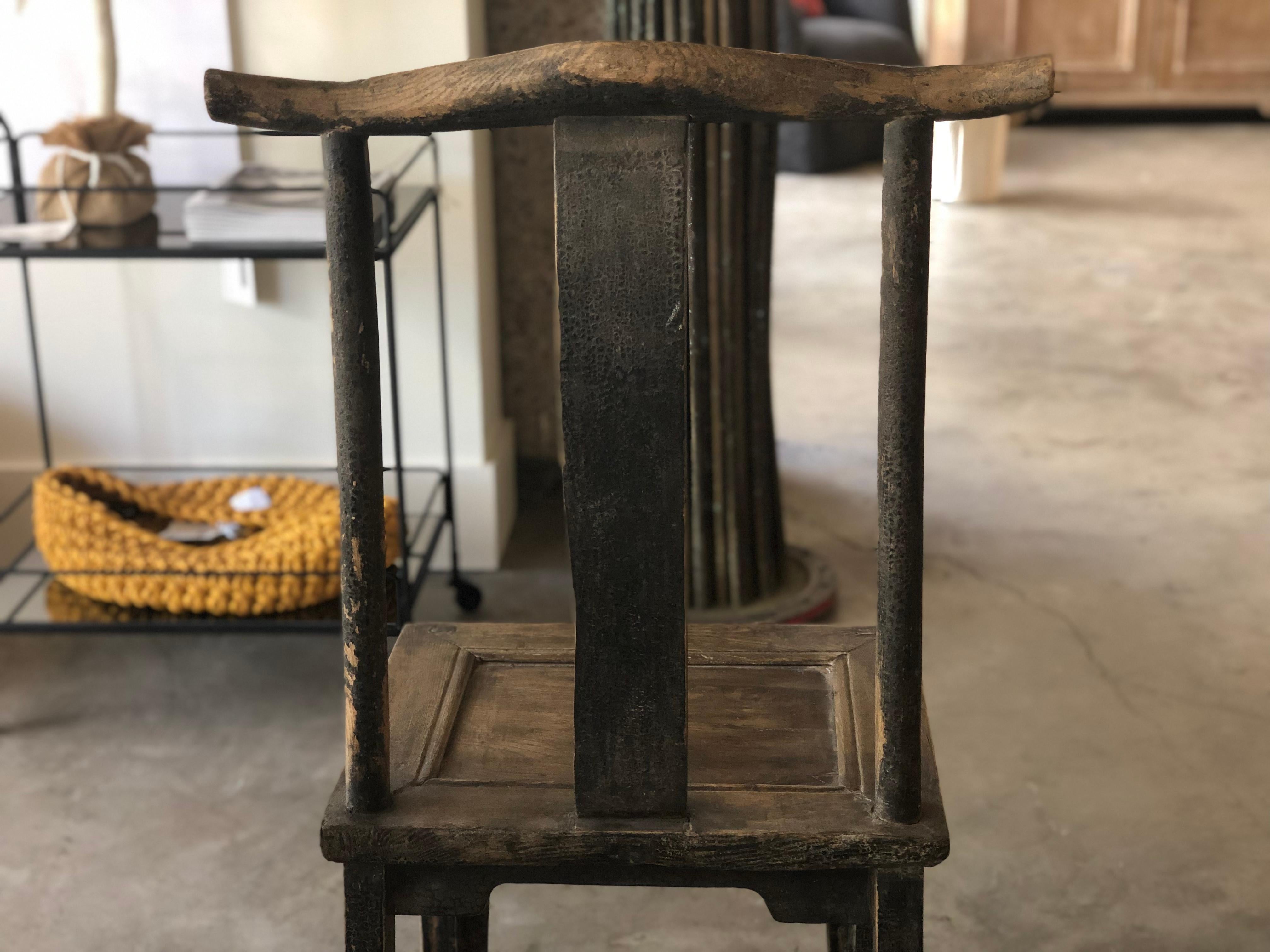 Antique Elm Chair For Sale 2