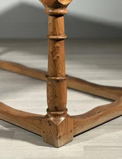 Antique Elm Refectory Table