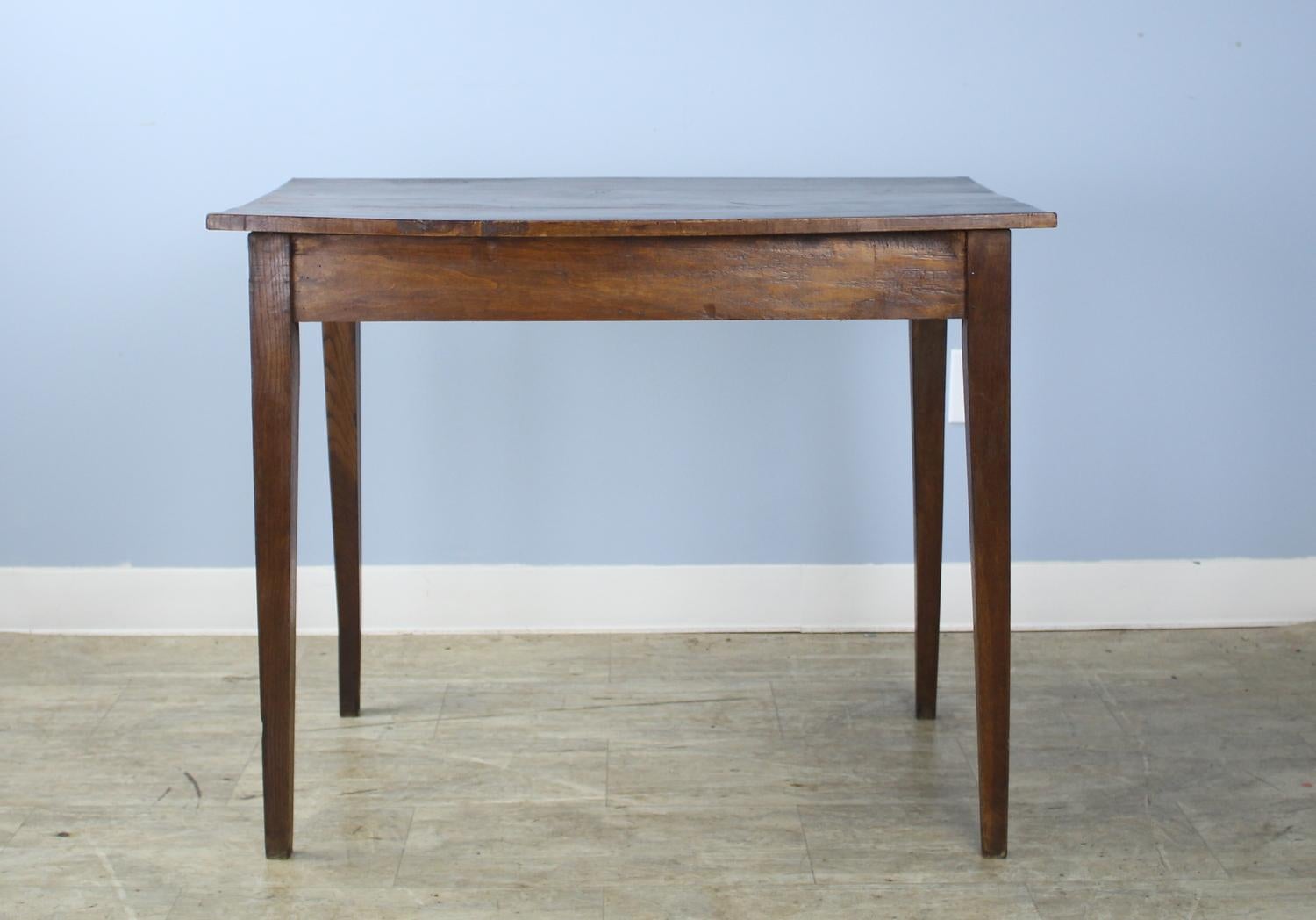 Antique Elm Side Table 5