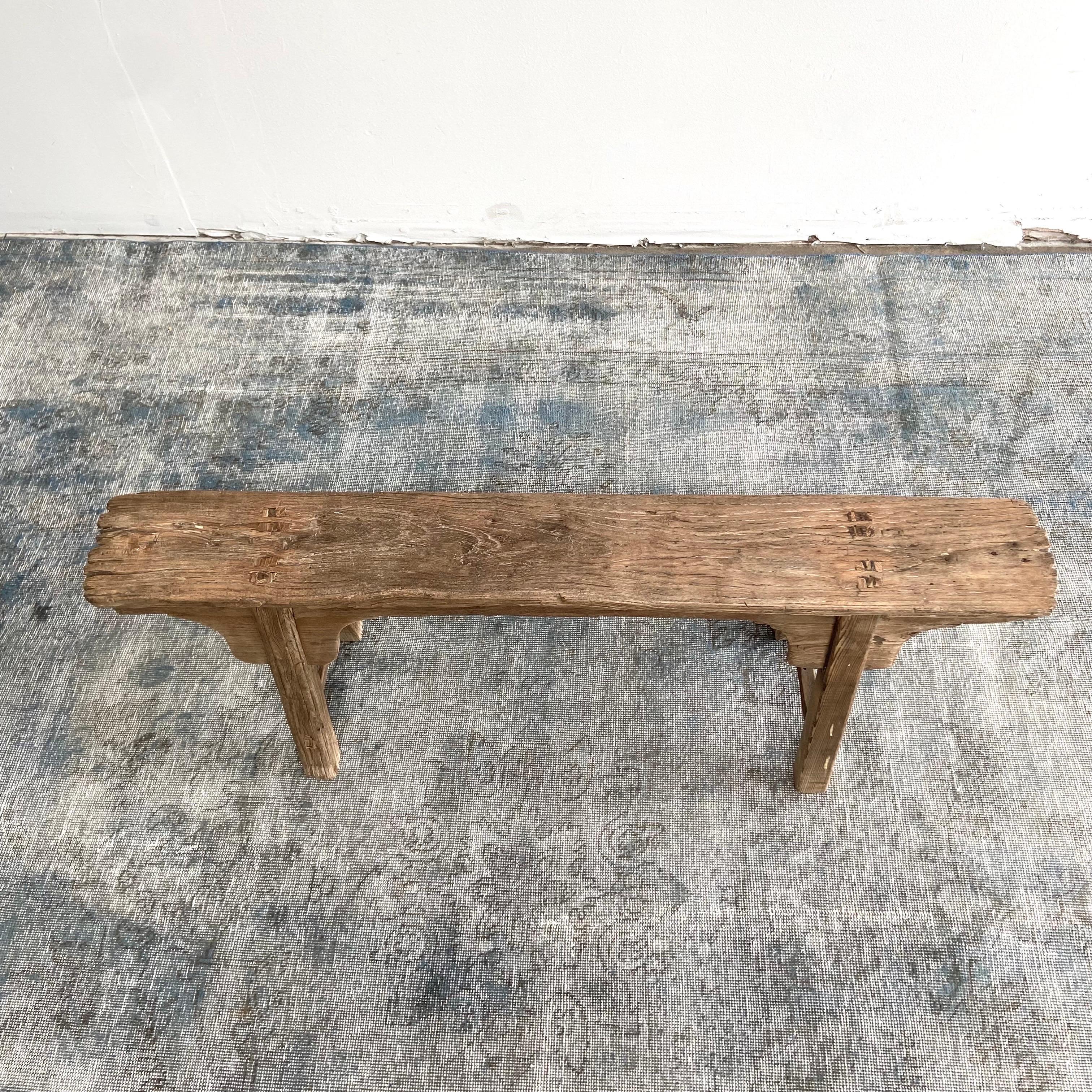 antique wooden benches