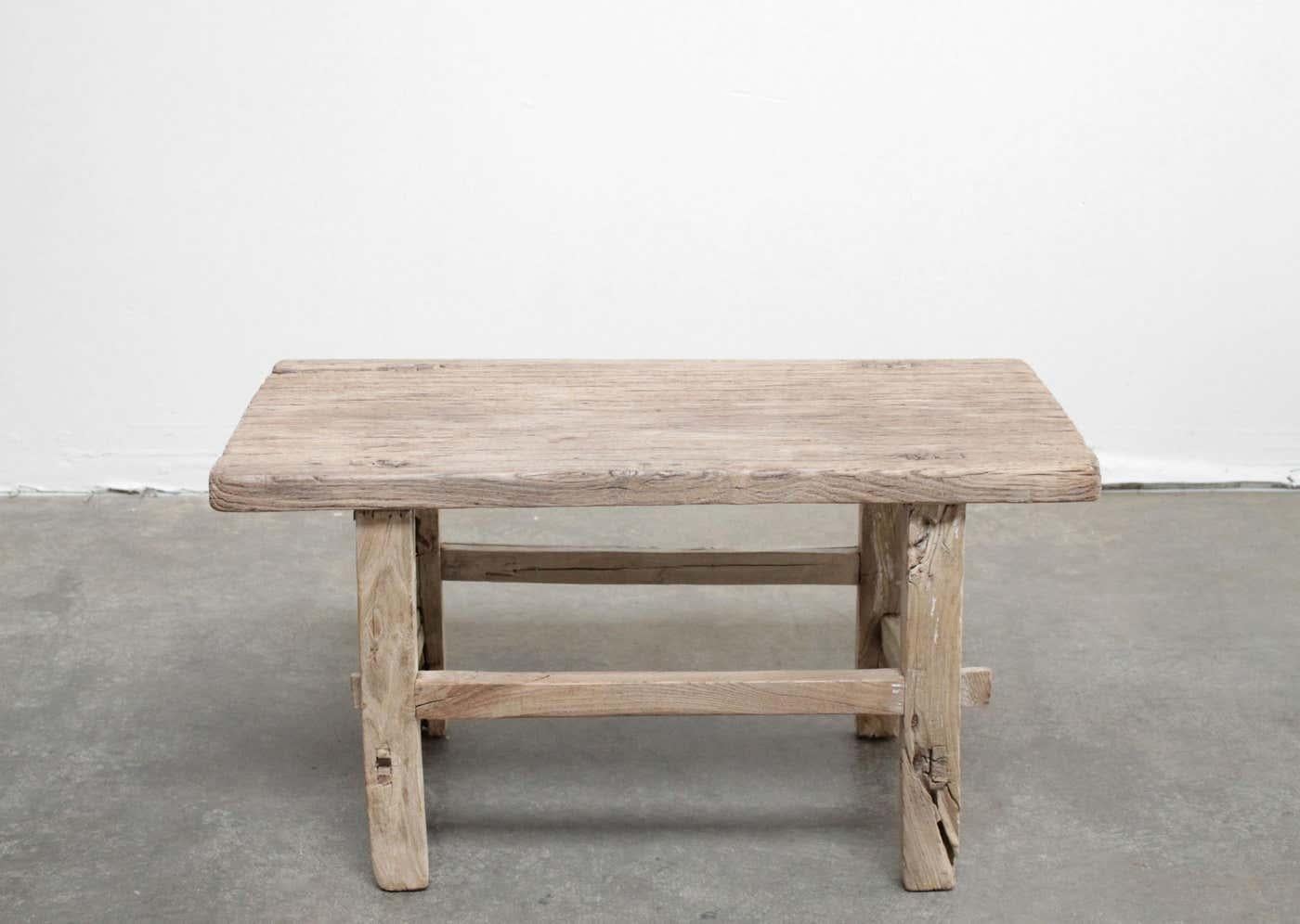Vintage antique elmwood coffee table with beautiful antique weathered patina top
These are the real vintage antique elmwood coffee table! Beautiful antique patina, with weathering and age, these are solid and sturdy ready for daily use, use as a