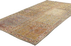 Antique Embroidered Banjara Zari Indian Handwoven Silk Textile