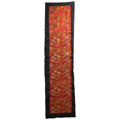 Used Embroidered Chinese Wall Hanging