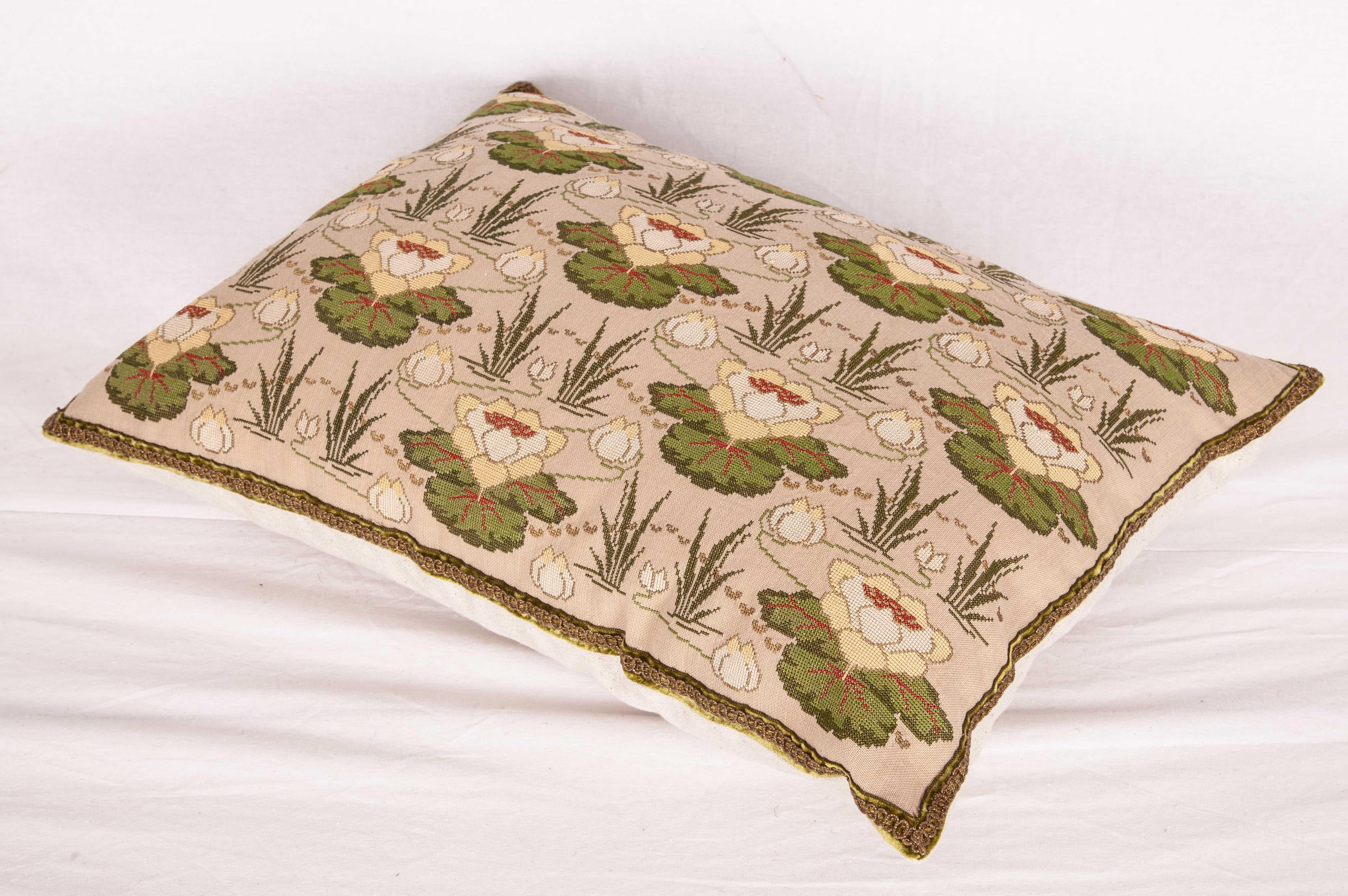 Bulgarian Antique Embroidered Pillow from Eastern Europe, Bulgaria, Early 20th Century For Sale