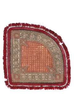 Late 19th Century Embroidered Silk Rajasthan Textile with Traditional Style