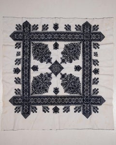 Antique Embroidery from Fez Morocco, Early 20th Century.