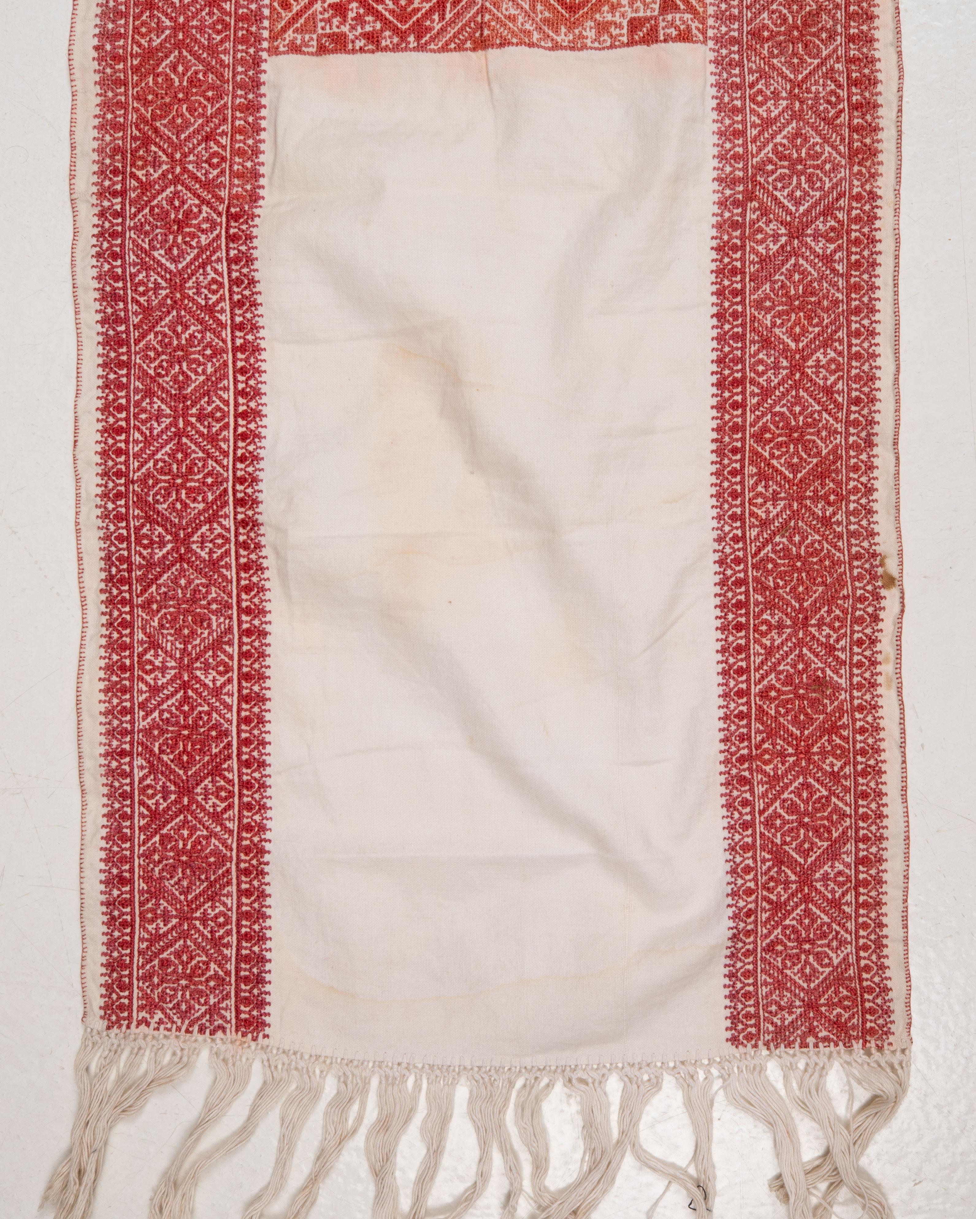 Moroccan Antique Embroidery from Fez Morocco, Early 20th Century. For Sale