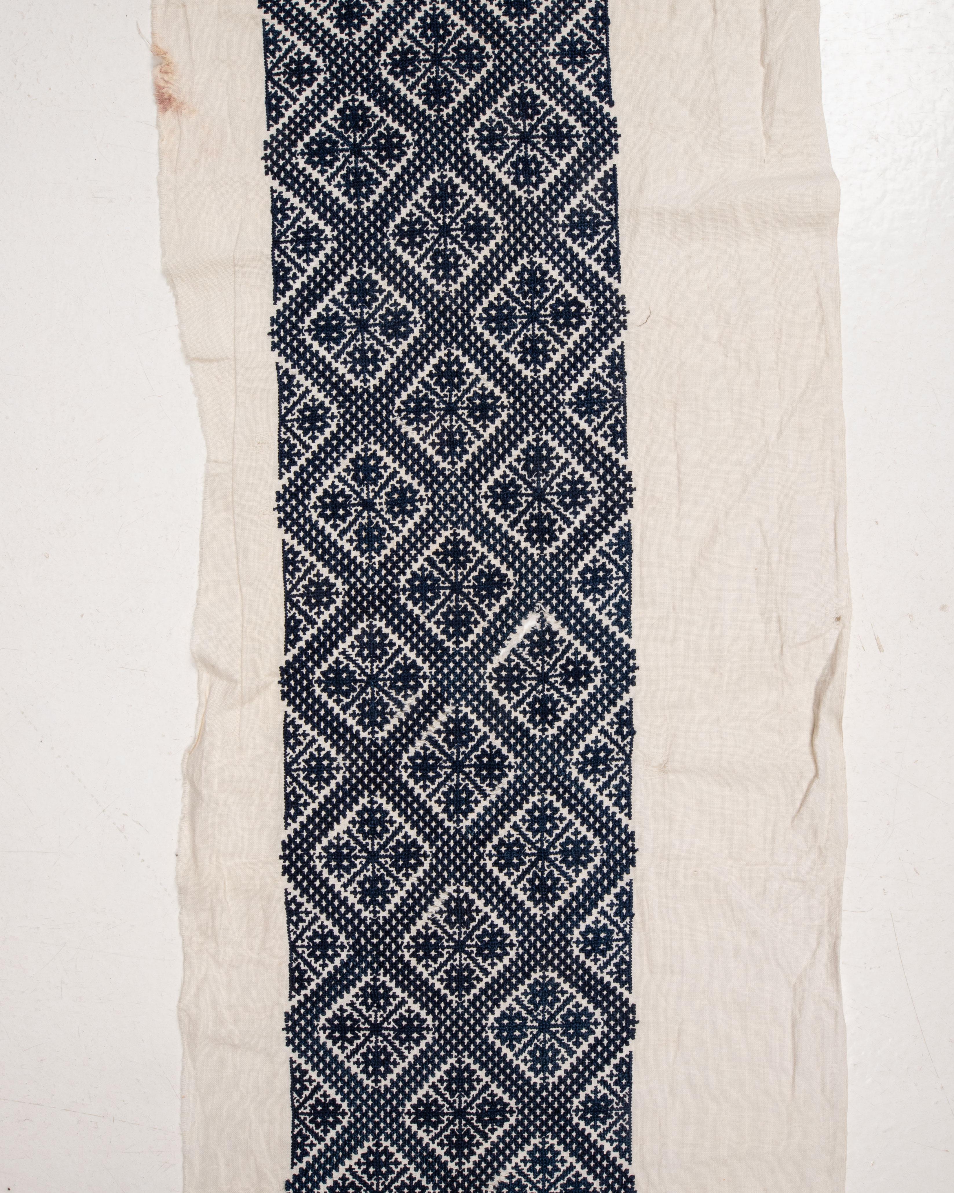 Moroccan Antique Embroidery from Fez Morocco, Early 20th Century. For Sale