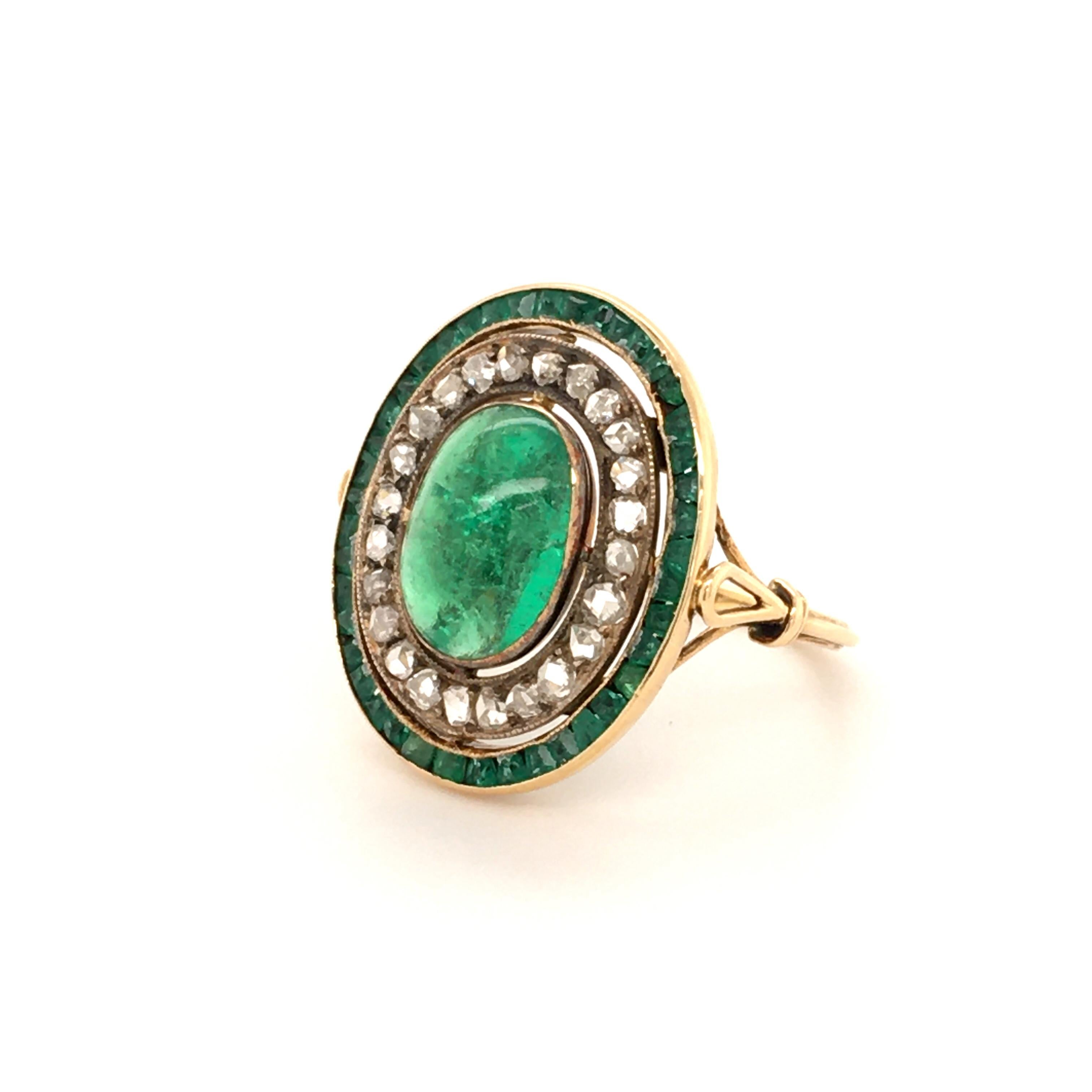 antique emerald ring miami beach