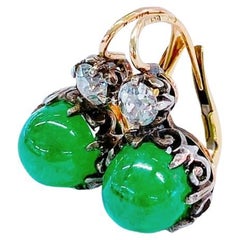 Antique Emerald Earrings