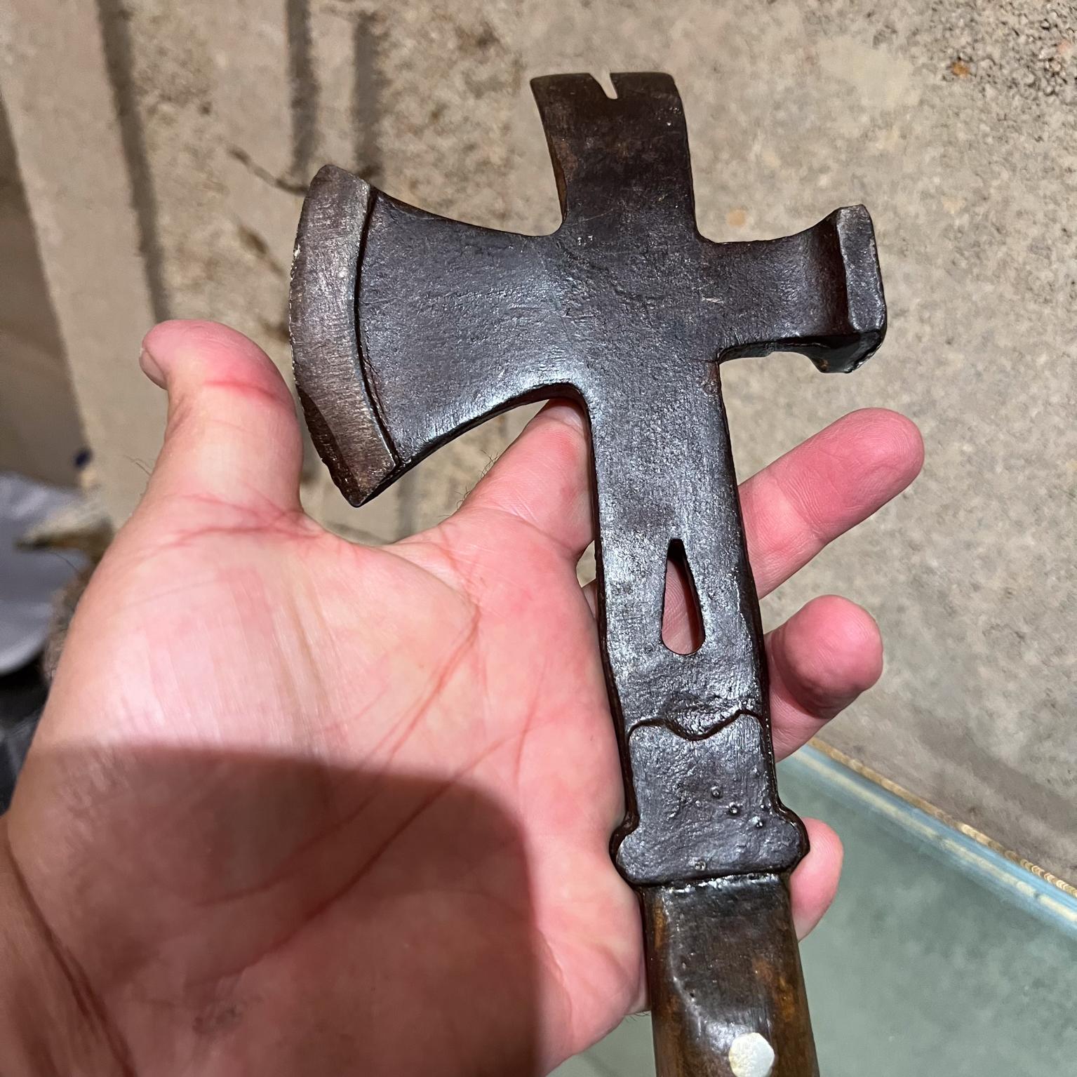 Antique Emergency Survival Multi Tool Axe Hammer Hatchet 5