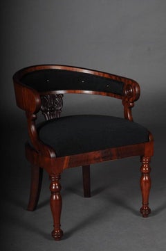 Antique Empire / Biedermeier Armchair, circa 1810, Mahogany