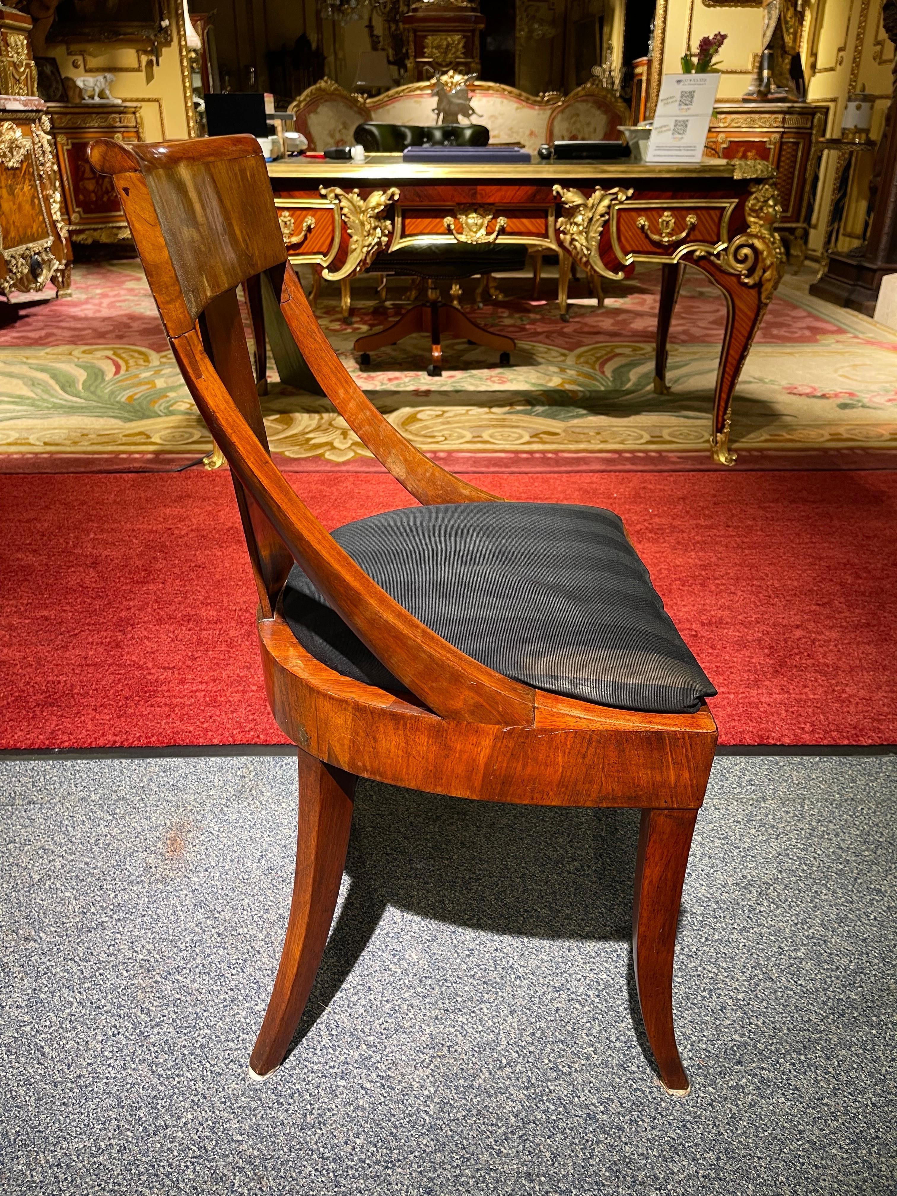 German Antique Empire Chairs from Around 1810-1815 For Sale