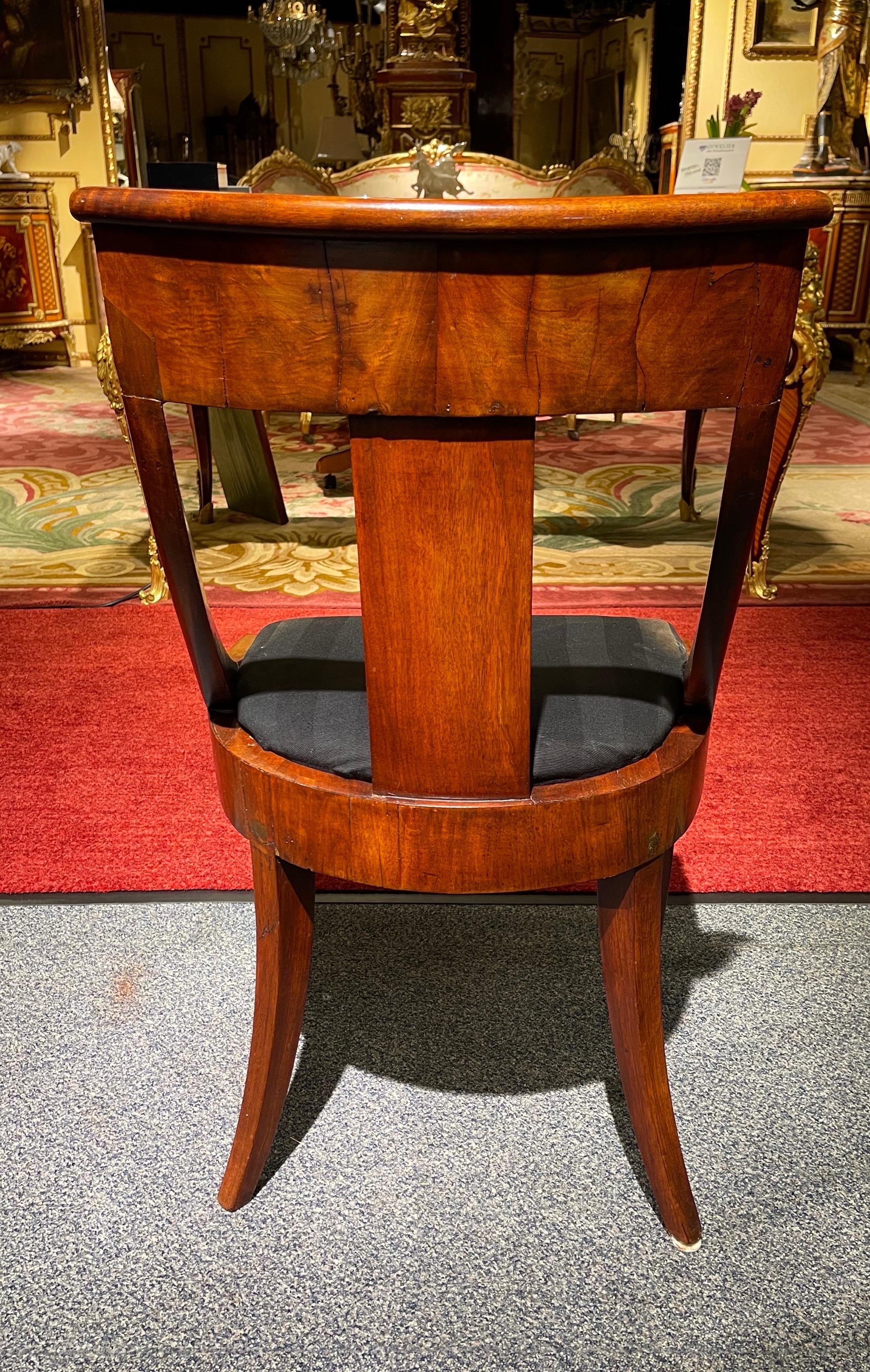 Mahogany Antique Empire Chairs from Around 1810-1815 For Sale