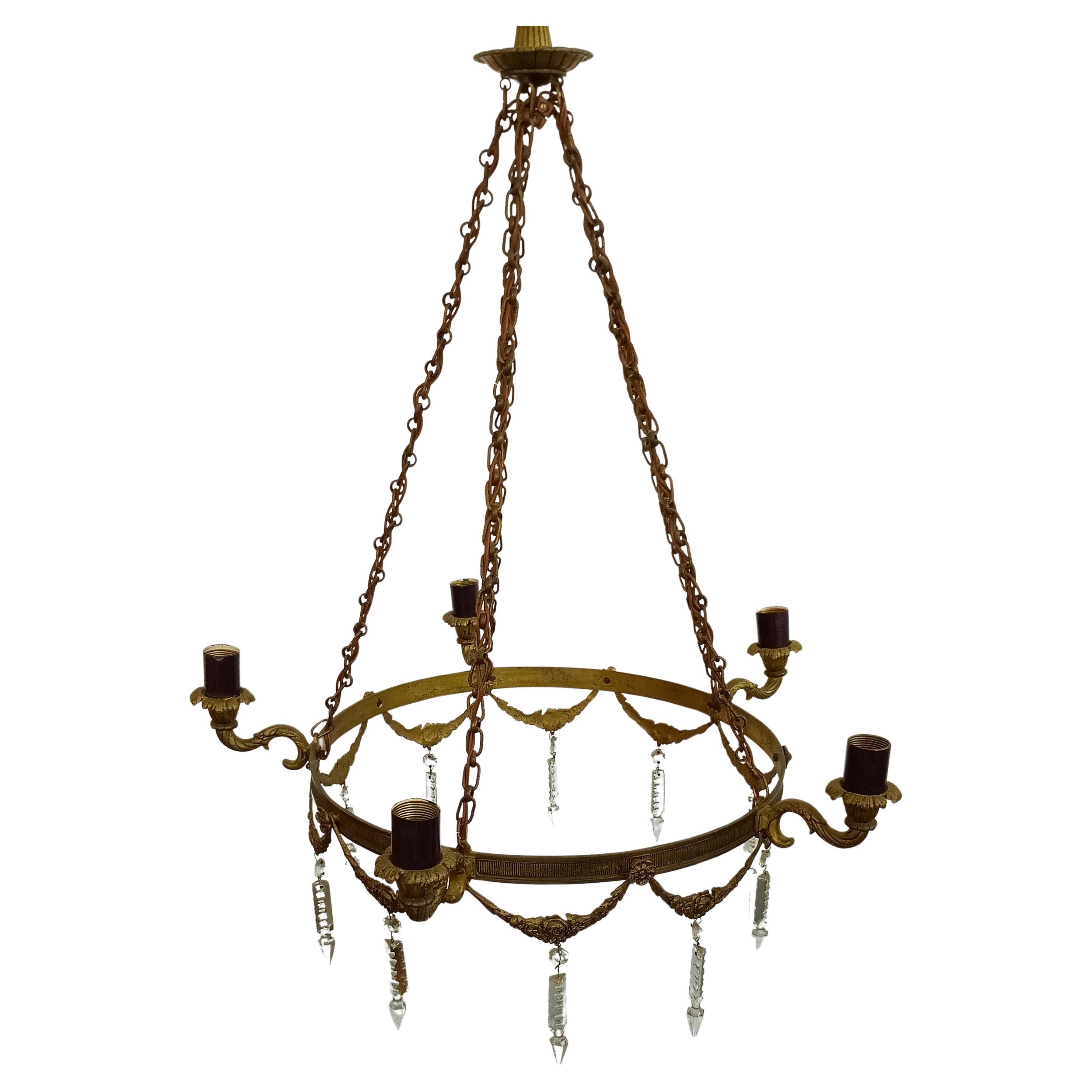 antique empire chandelier