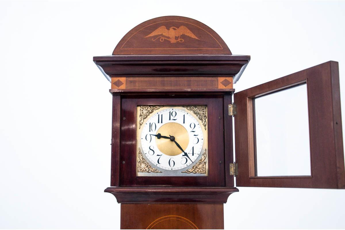 Noyer Horloge Empire ancienne, Europe occidentale, datant d'environ 1860 en vente