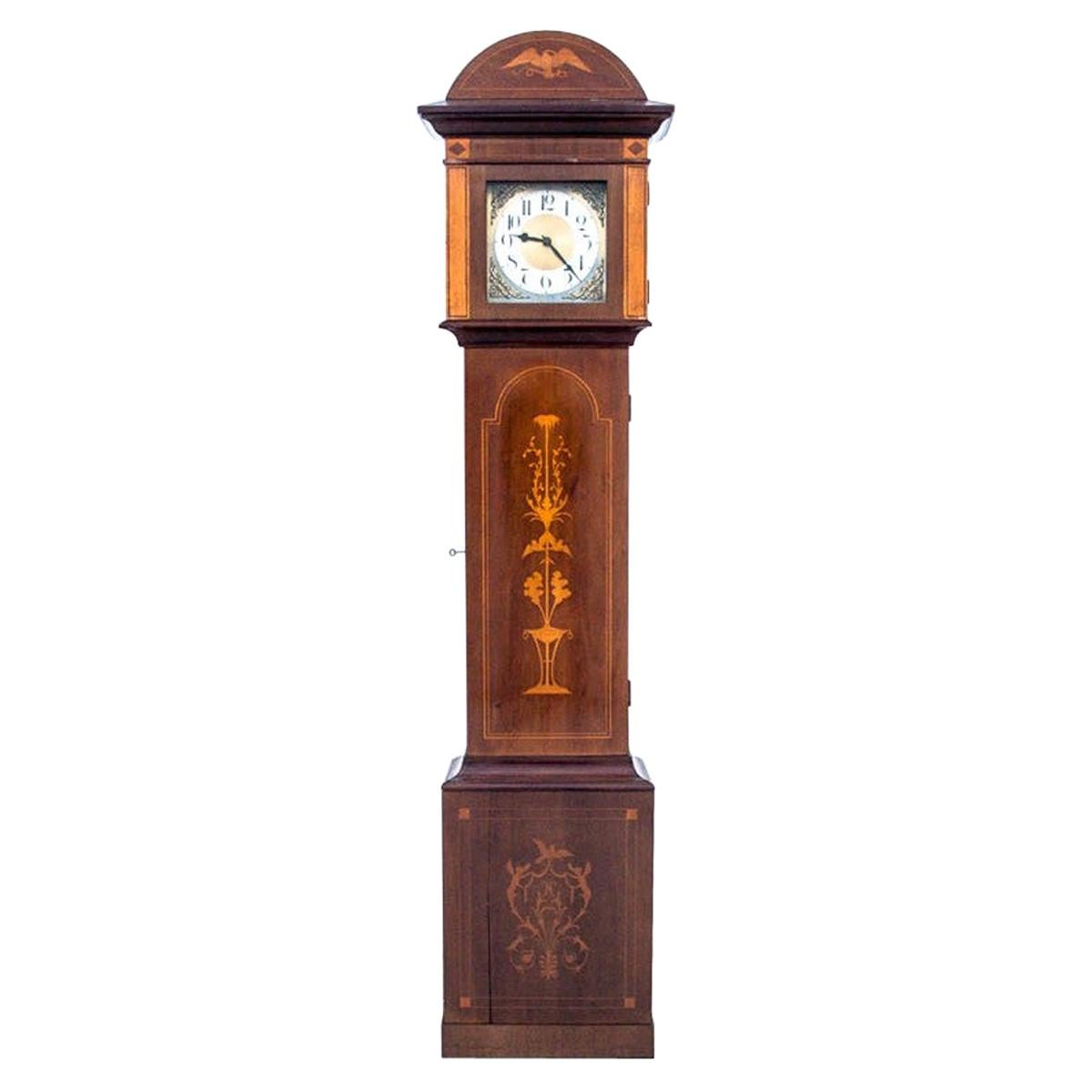 Antique Empire Clock, Western Europe, circa 1860