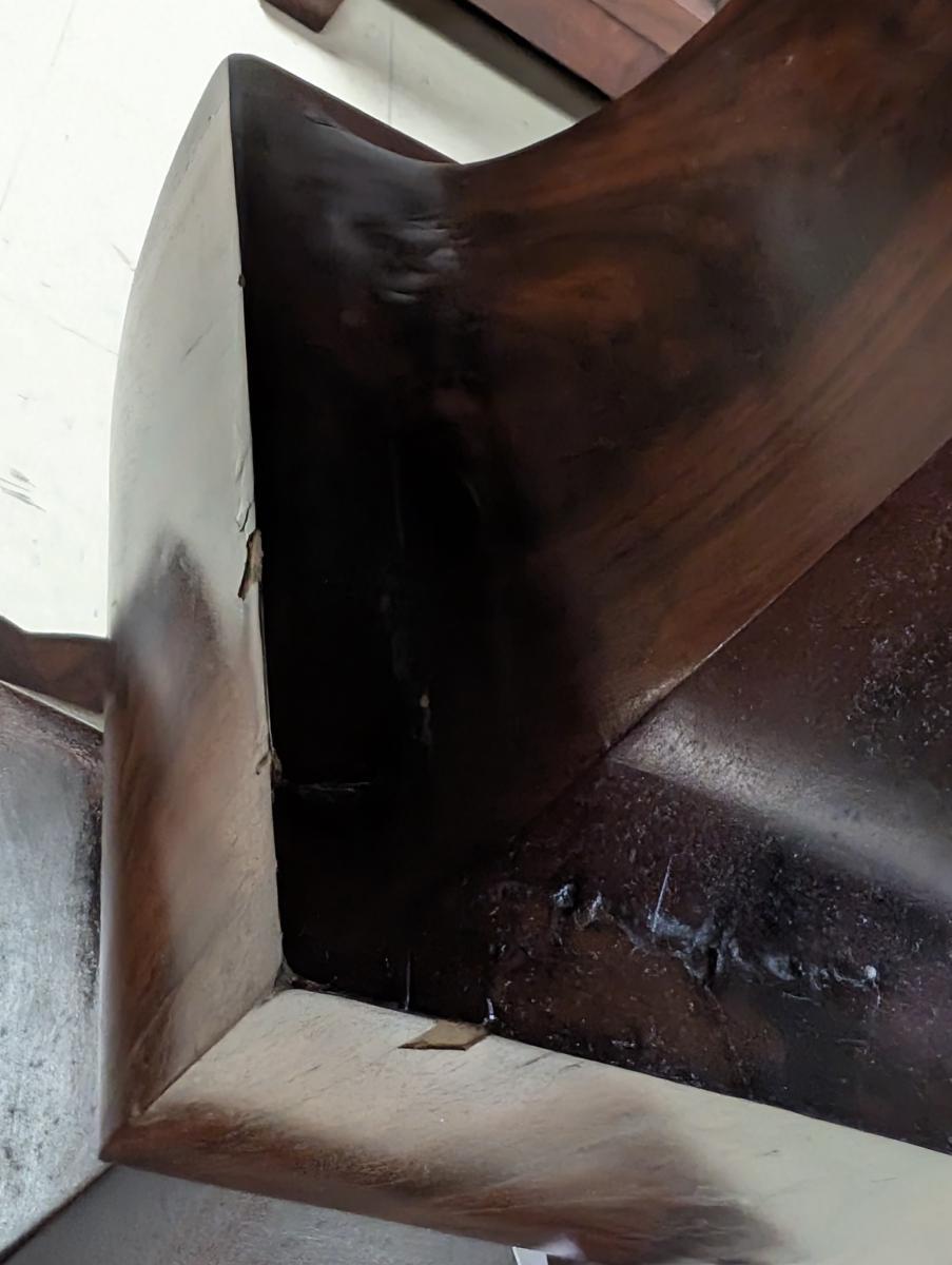 Antique Empire Drop Leaf Mahogany Table, Dining Table For Sale 2