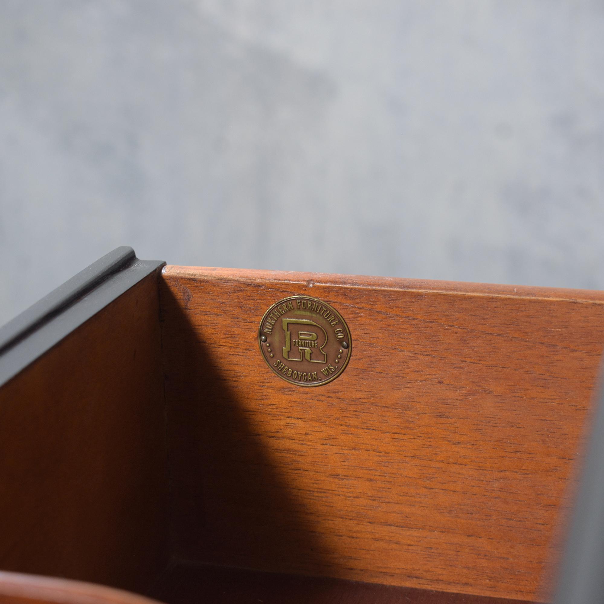 Antique Empire Ebonized Dresser: Timeless Craftsmanship Restored For Sale 3