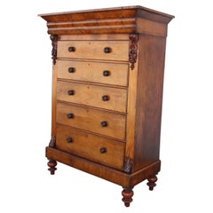 Antique Empire Highboy Dresser