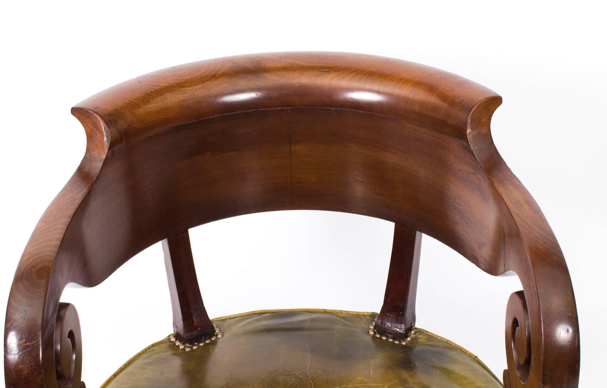 antique empire chair