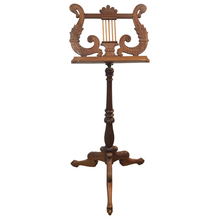 Antique Empire Music Stand at 1stDibs antique music stands