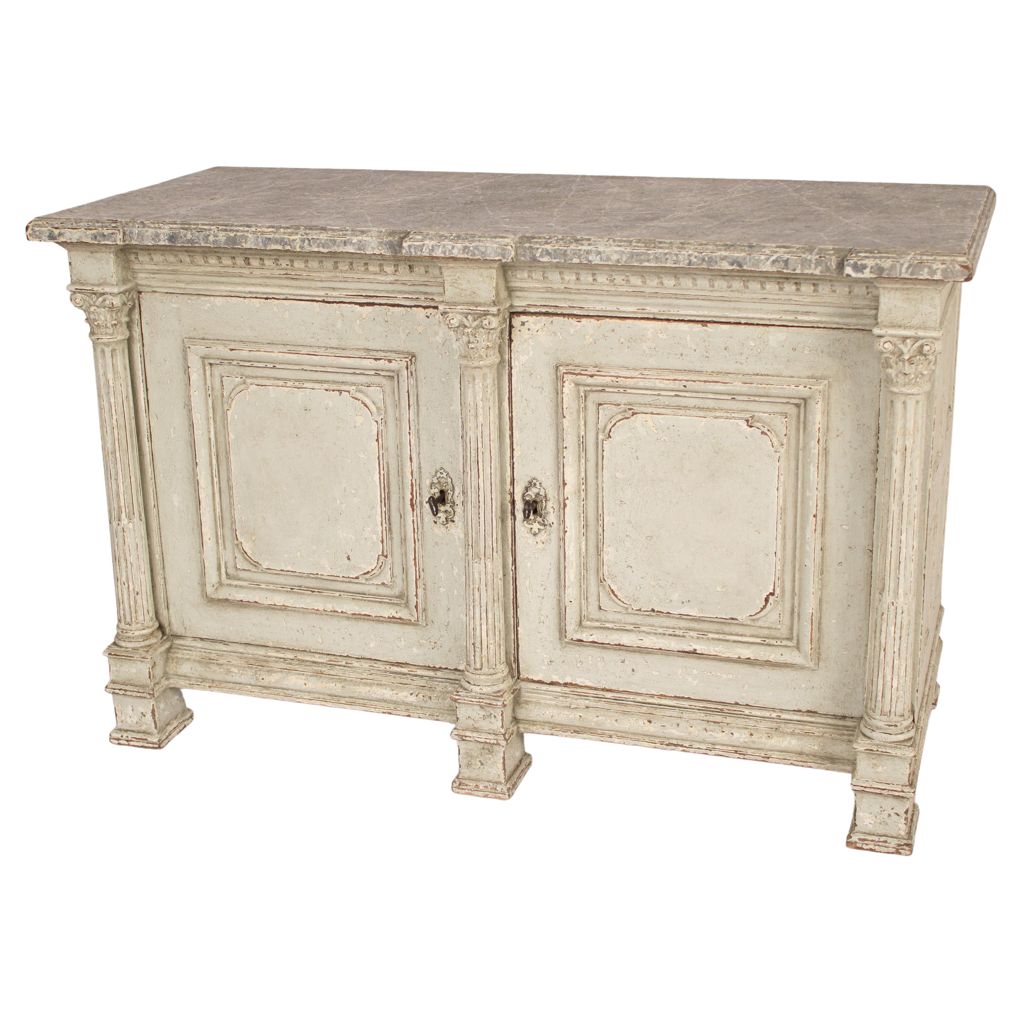 Buffet ancien peint de style Empire en vente