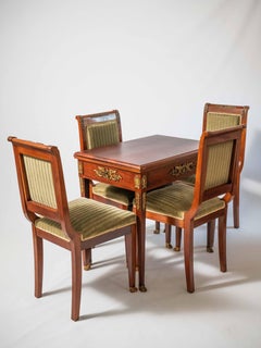 Antique Empire play set table and chairs